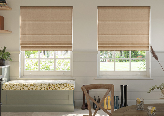 Carron, Woven Jute - Roman Blind - Image 3